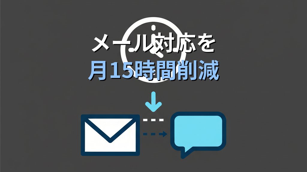 中小企業のビジネスチャット導入ガイド｜Slack・Teams・Chatworkを比較してメール対応を月15時間削減 - 解説